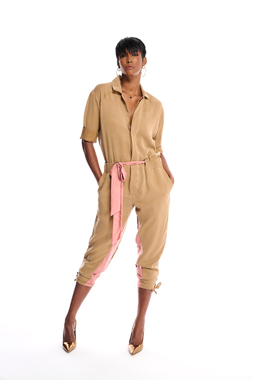 Jedan II Cupro Jumpsuit