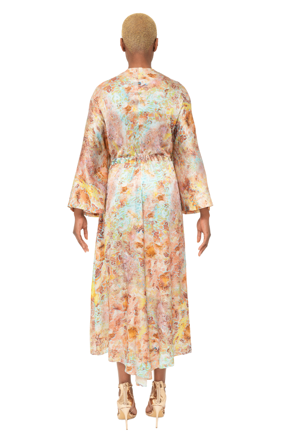 Forio Print Robe Dress