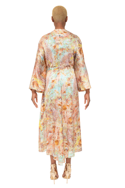 Forio Print Robe Dress