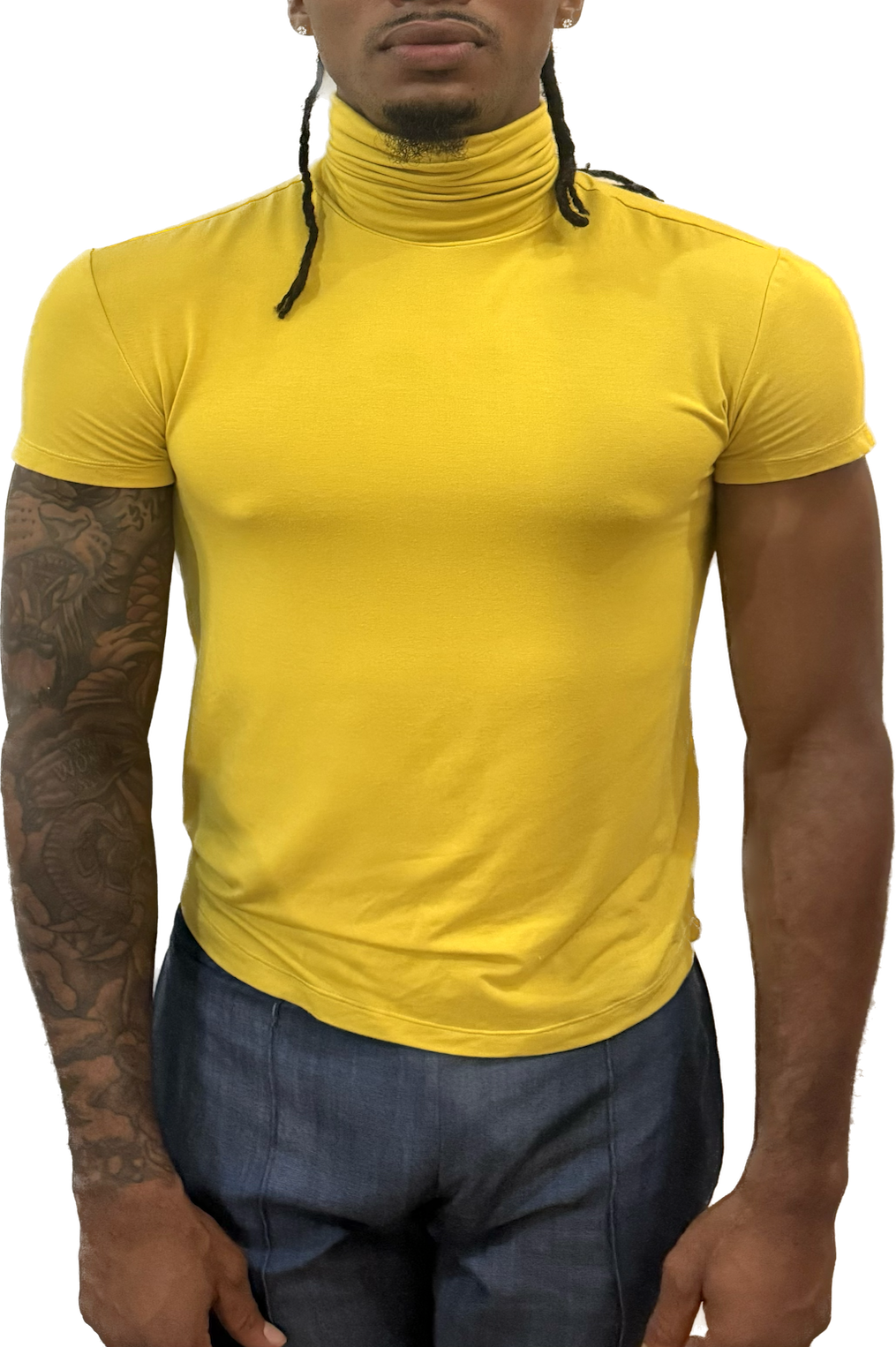 Short Sleeve Turtleneck