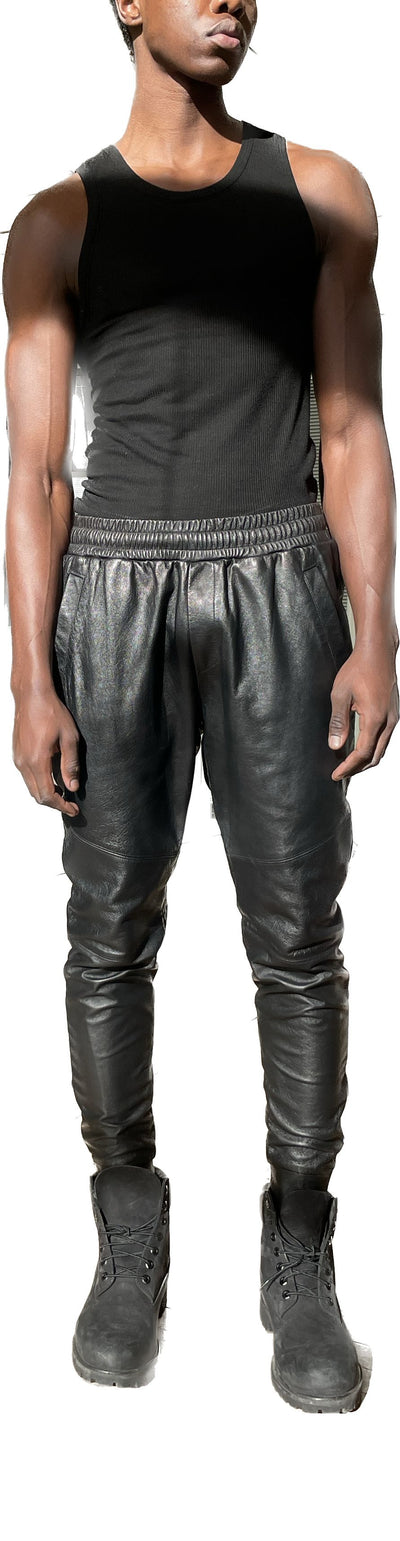 Jedi Leather Jogger