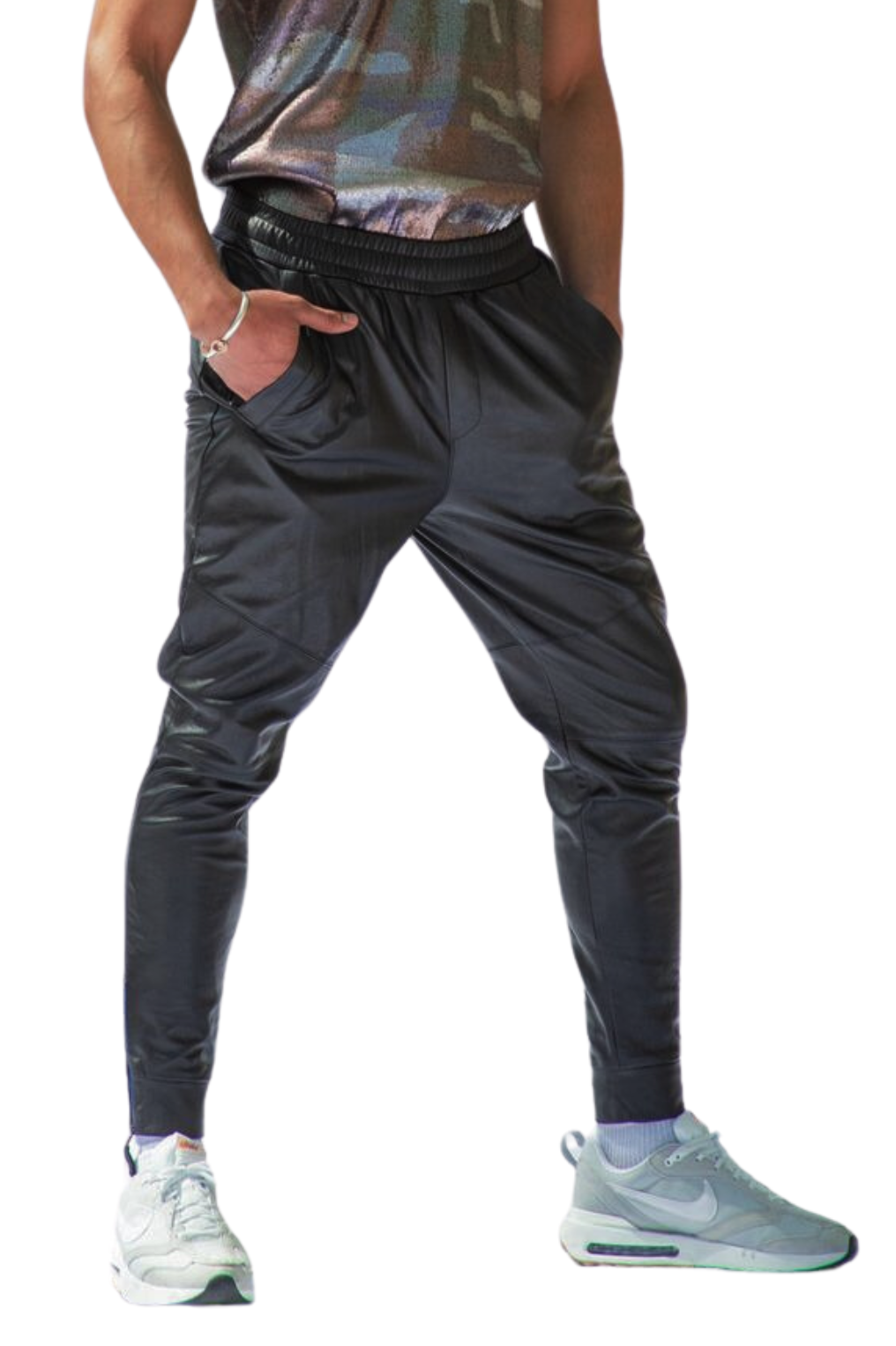 Jedi Leather Jogger