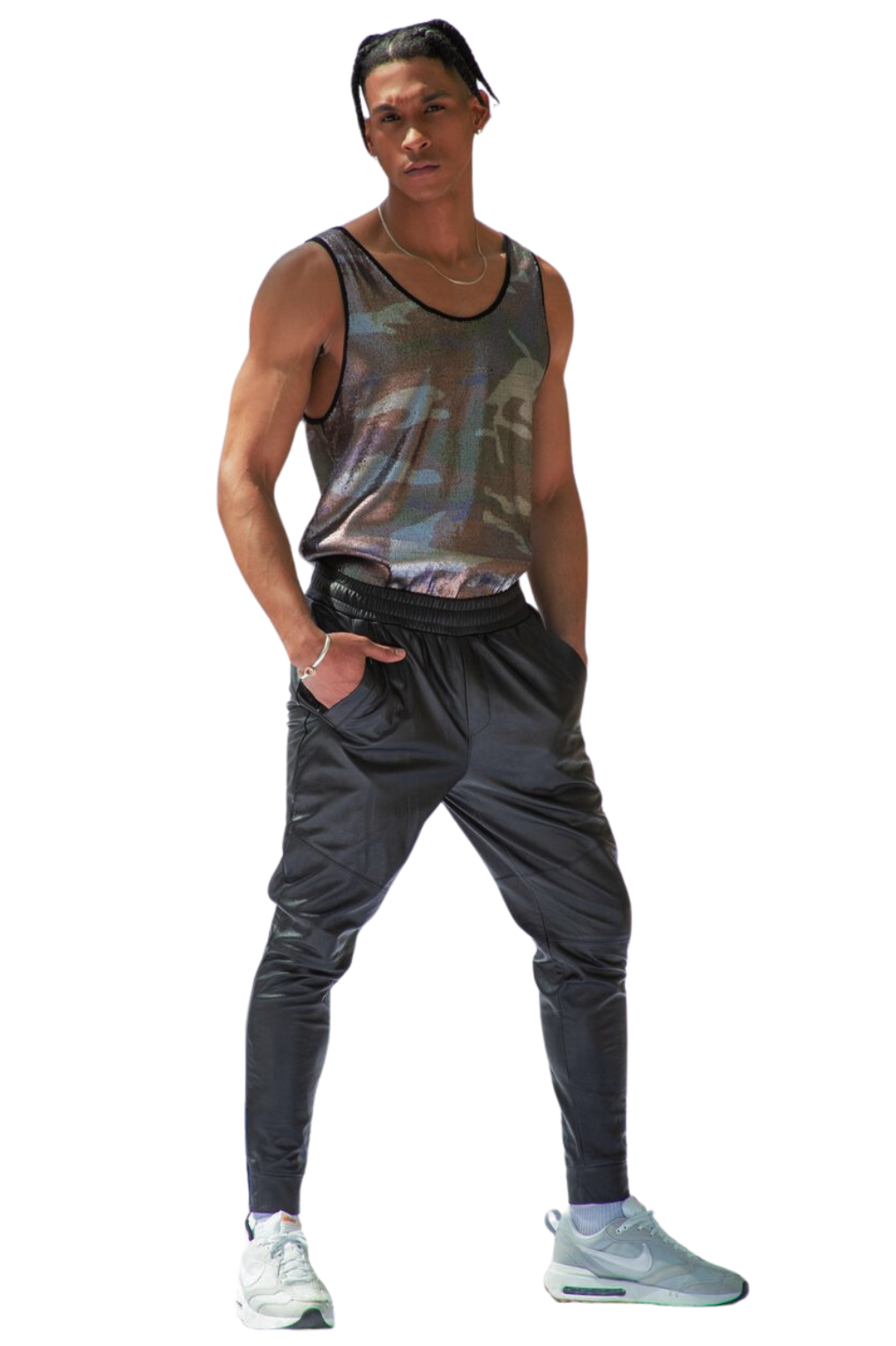 Jedi Leather Jogger