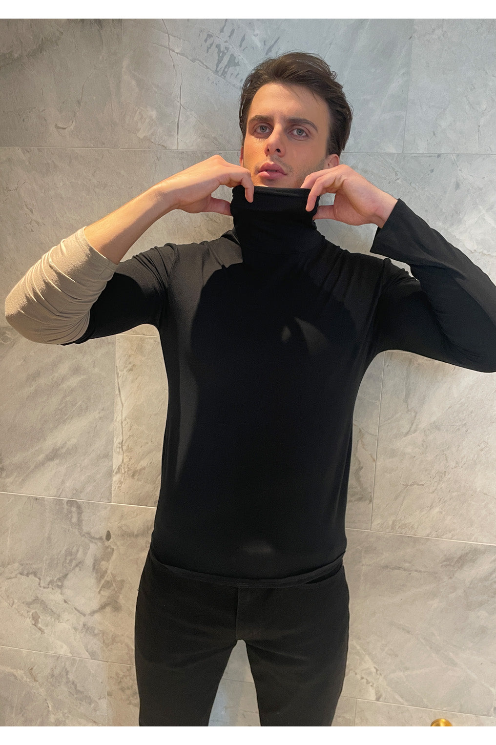 Superhero Turtleneck