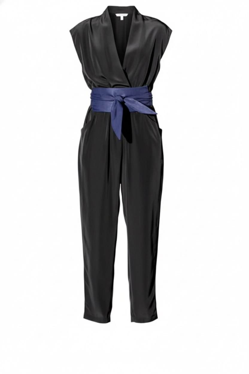 Ghost mannequin Black Jumpsuit