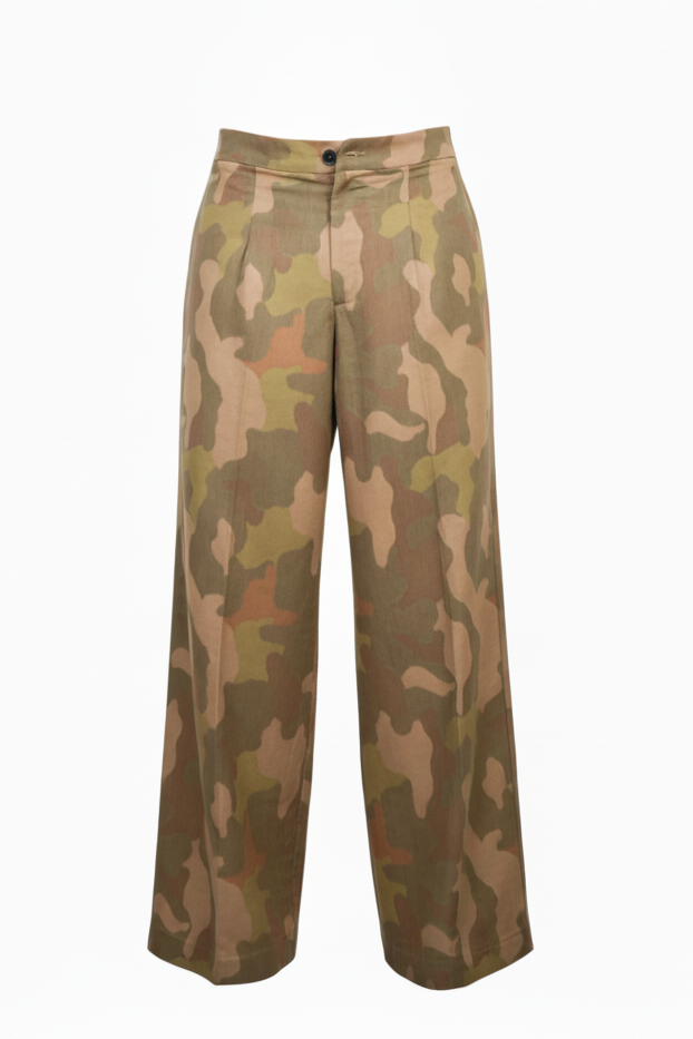 Camo Wide Leg Pant