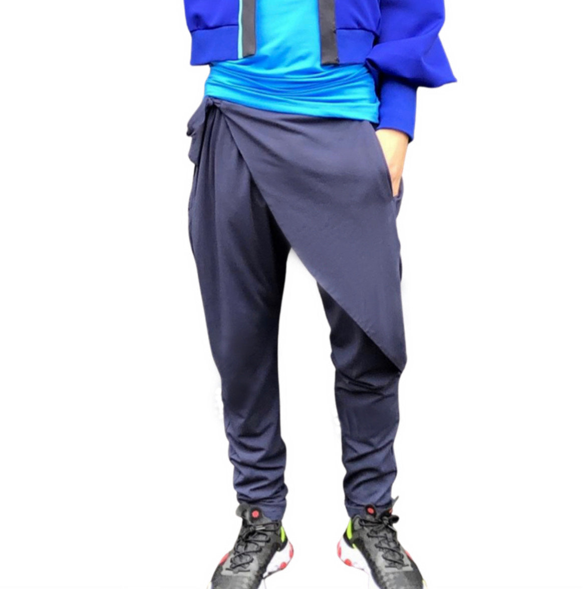 ※即日発送　meer. WRAP BALLOON PANTS（charcoal） Menswear | Suit Balloon Pants, Charcoal
