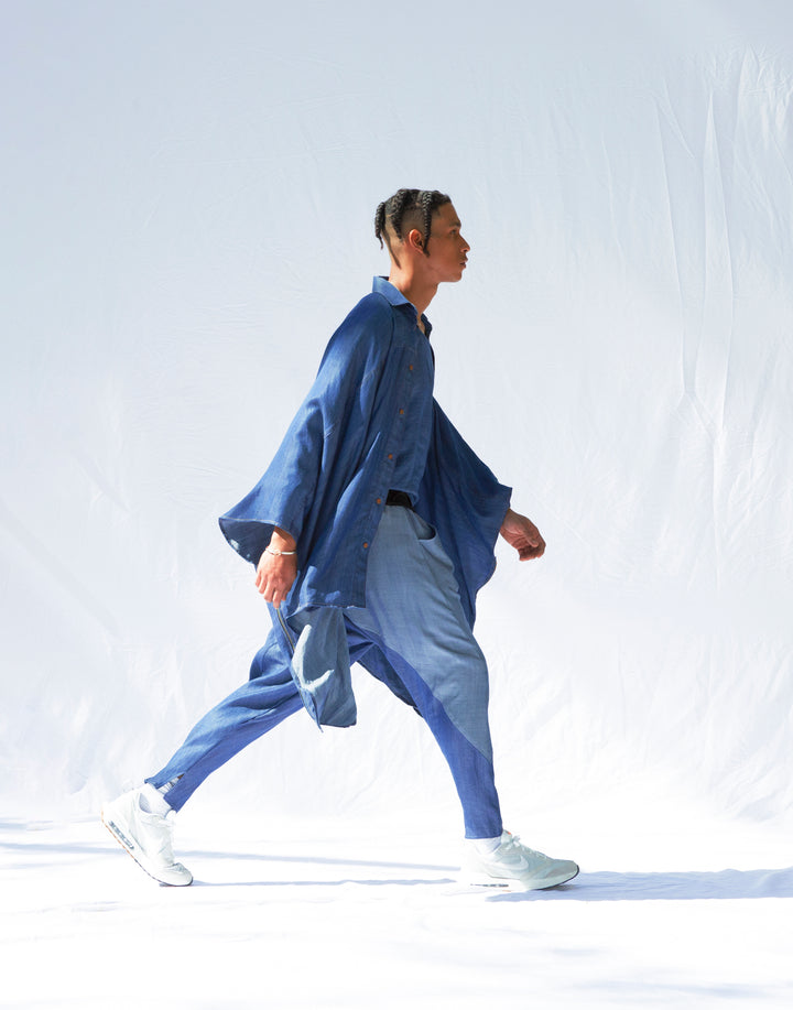 Tencel Denim Poncho