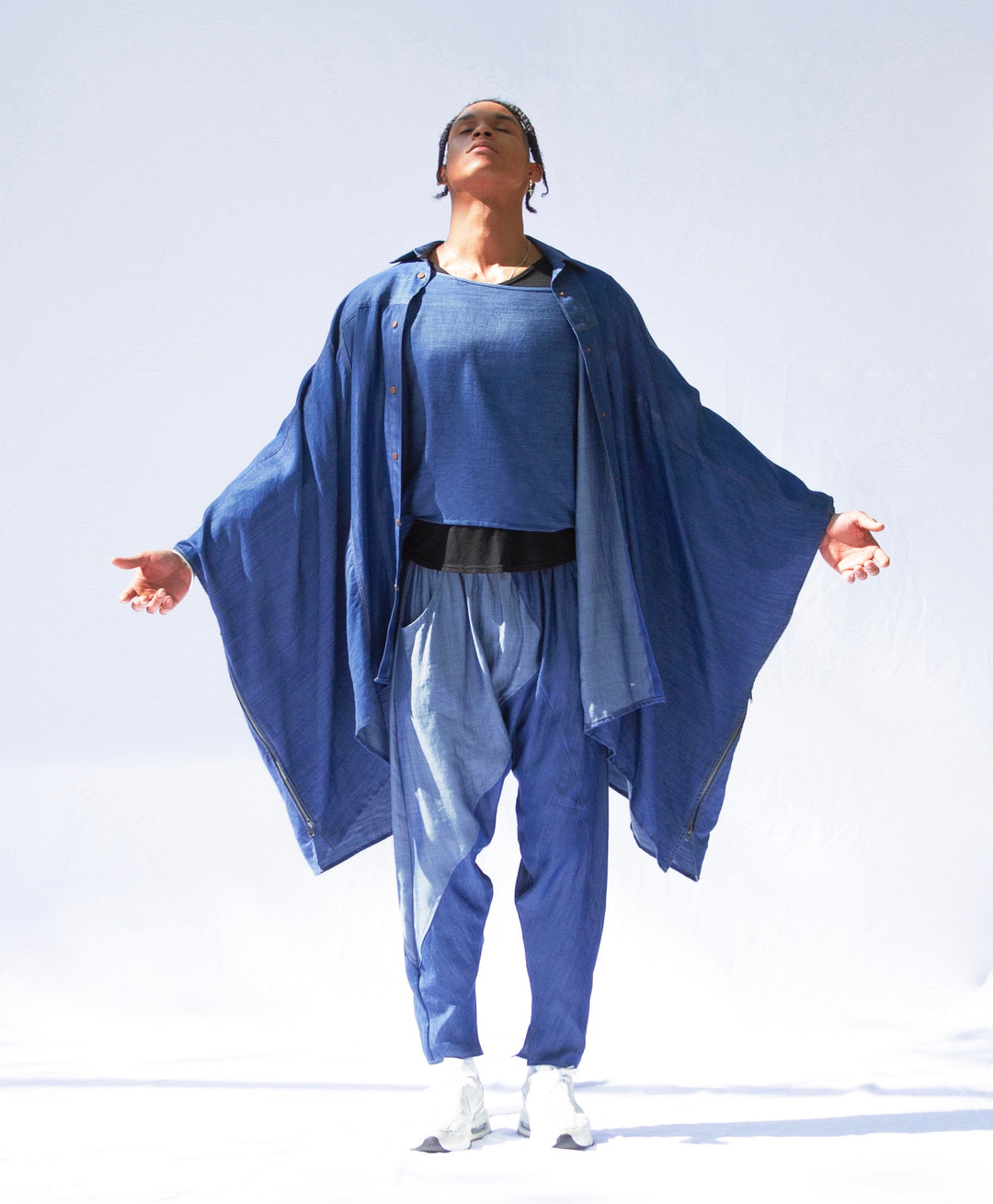 Tencel Denim Poncho