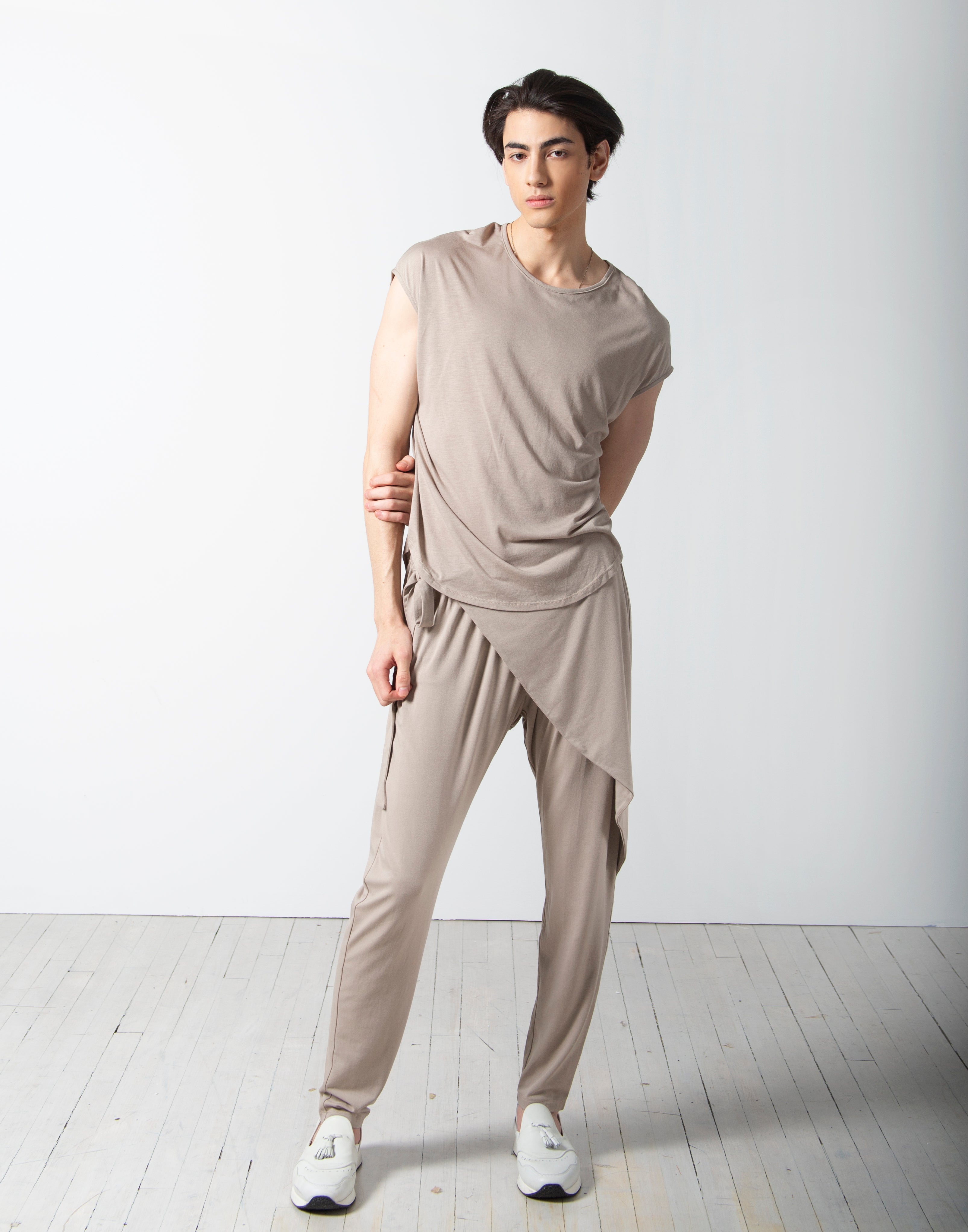 ※即日発送　meer. WRAP BALLOON PANTS（charcoal） Menswear | Suit Balloon Pants, Charcoal