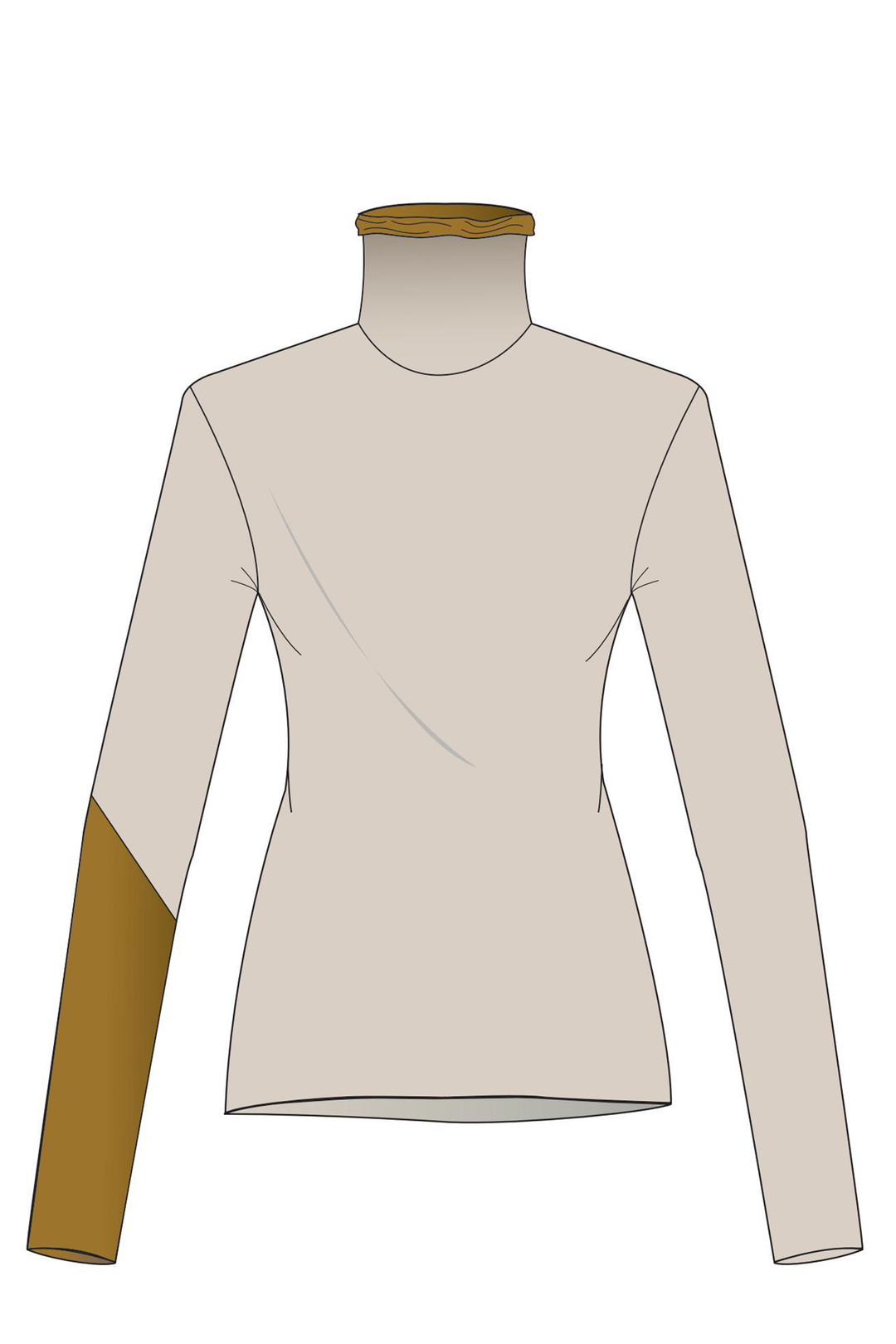 Superhero Turtleneck